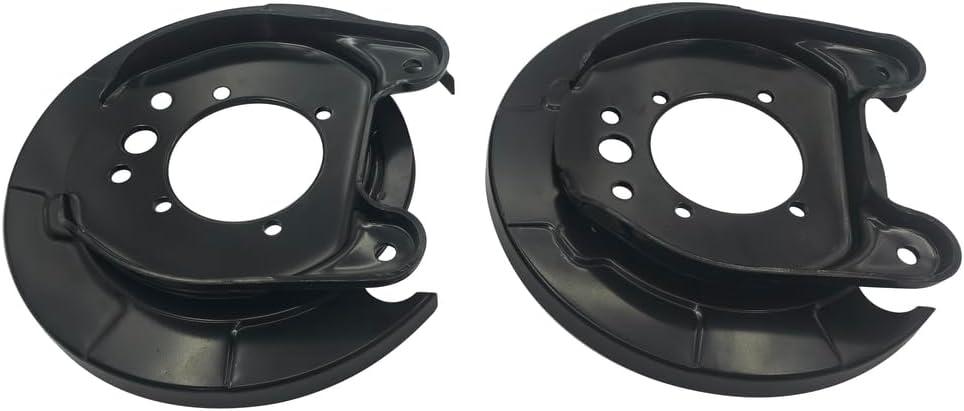 2Pcs Rear Brake Backing Plate Left & Right Side for 2005-2015 Nissan Xterra, for 2005-2019 Nissan Frontier 44030-EA070 44020EA070