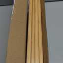 BAMEOS 4" High Drawer Dividers Bamboo Separators Organization Expandable Organizers for Kitchen Bedroom Bathroom Dresser Office 4-pack (Natural)