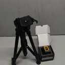 CIGMAN 59-inch Lightweight Adjustable Laser Level Tripod with 3-Way Swivel Pan Head, Bubble Level, Phone Holder, Quick Release Plate with 1/4" Screw Mount & 5/8" UNF Adapter Nut, Camera & Phone Tripod