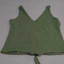 Women's Trendy Sexy Plunge Sleeveless Going Out Tank Top (XX-Large, Dark Green)