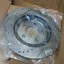 SCITOO Rear Brake Kits Drill & Slotted Brakes Rotor Brakes Pads:D1082;54131