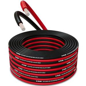 G-PLUG 18 AWG Electrical Wire – 30ft Tinned Copper Cable with Flexible PVC Insulation, Heat & Corrosion Resistant – for Automotive, Marine, Solar, RV, and Outdoor Applications