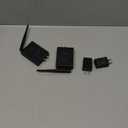 1Mii 2.4Ghz (1 TX + 1 RX) Wireless Audio Transmitter Receiver for TV, 320ft Long Range 20ms Low Delay HiFi Audio, Wireless Adapter Kit for Powered Speaker/Stereo/Soundbar, RCA(3.5mm AUX) Out/Input