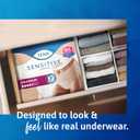 Tena Sensitive Care Incontinence Underwear for Women, Maximum Absorbency, Adult Diapers, Large (Waist Sizes 34in-44in), 80 Count (4 Packs of 20)
