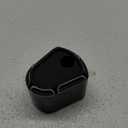 KATUR CNC Ignition Switch Cover Motorcycle CNC Accessory Edge Cut Billet Aluminum Compatible with Har Ley Touring Street Road Glide 2007-2013(Black)
