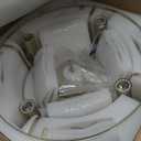 Fandelier Ceiling Fan with Light 20 Gold Flower Chandelier Ceiling Fan with Lihgts Remote Control Modern Crystal for Girl's Bedroom,Nursery,Living Room