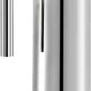 Hiceeden Stainless Steel Water Pitcher, 68oz/2L Modern Metal Pitcher with Ice Guard, Silver Carafe Drink Jug with Handle, Homemade Beverage Container for Juice, Coffee, Milk, Iced/Hot Tea