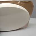 Mayfair Cassel Slow Close Toilet Seat, Easy Clean, Non Slip Premium Wood Seat, Easy Install, Made in USA, Round, Biscuit