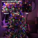 Dazzle Bright Color Changing Christmas Lights, 33ft 100 LED RGB String Lights with Remote & Timer, USB Powered Fairy Lights for Indoor Outdoor Xmas Tree Party Wedding Halloween Decorations