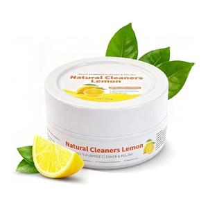 All Purpose Cleaner and Polish Paste - Glass Oven & Stove Top Cleaner for Kitchen Burnt Pans Cooktops Sinks Tile & White Shoes - Natural Multi Surface Grease Marker & Hard Water Stain