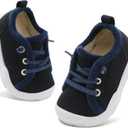 FEETCITY Toddler Boys Shoes Toddler Barefoot Shoes Kids Sneakers Tennis Shoe Slip On Baby Walking Shoe (Blue)