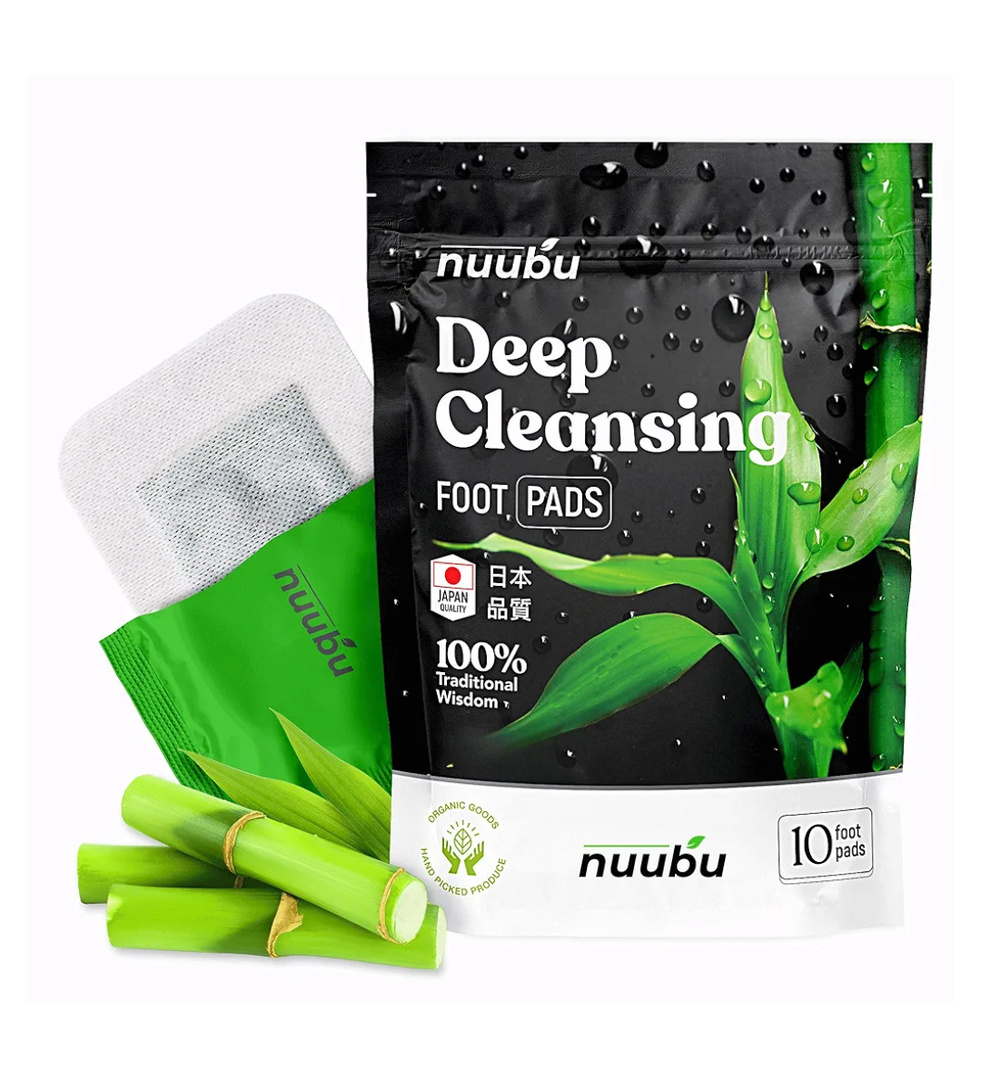 Deep Cleansing Foot Pads for Better Sleep & Foot Care | Premium Japanese Organic Feet Pads with Ginger Powder (Pack of 1 | 10 Pc)