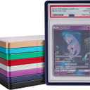 PSA Slab Bumper Case, Metal Graded Cards Slab Magnetic Protector for 35pt PSA/CGC/CCIC Graded Cards|Scratch Resistant | Stackable | UV Resistant | Cobalt blue