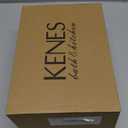 KENES Pop Up Bathroom Sink Drain with Overflow, Matte Black Pop Up Drain Stopper Anti Clog Pop Up Drain Stopper Lavatory Bathroom Vanity Sink Drain