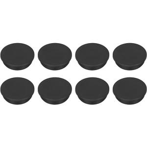 MECCANIXITY 8pcs T-Shaped Silicone Plugs 51.3mm 2 Inch Dia Snap in Plug Hole Seal Cover Round Rubber Stopper for Kitchen Rubber Bulkheads Waterproof Sealing Plugs Black