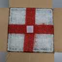 Christmas Decorations Lighted Gift Boxes, Set of 4 Light Up Present Boxes, 80 LED Plug in Lighted Xmas Boxes for Outdoor Indoor Christmas Tree, Yard, Home Decor