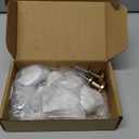 Asidrama 10 Pack Champagne Bronze Kitchen Cabinet Knobs Dresser Knob Drawer Knobs Cabinet Hardware Zinc Knob for Dresser Drawers