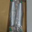 Porch Swing Springs Heavy Duty - 1300Lbs Hammock Chair Spring,Hanger Ceiling Mount Spring (Silver)