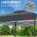 12x12 Pop Up Canopy, Easy Up Canopy Tent, Grey