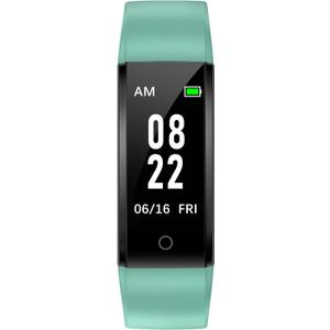 GRV Fitness Tracker Non Bluetooth Fitness Watch No App No Phone Required Waterproof Pedometer Watch with Steps Calories Counter Sleep Tracker for Men Women Parents (Green)