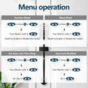 Keyless Entry Door Lock Handle Set, Smart Locks for Front Door Electronic Keypad Deadbolt with Lever Handle Custom User Codes Advanced Security & Easy Installation Aluminum Auto Lock