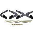 Westin 27-2145 Running Board Mount Kit fits 2014-2018 Silverado Sierra 1500 Double Cab Crew Cab 2019 Silverado LD Sierra 1500 Limited 2015-2019 Silverado Sierra 2500 3500 Double Cab Crew Cab