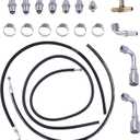 vks Universal Steering Hose Hookup Kit for Hydroboost Power Brake Booster With All Accessories
