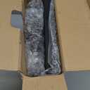 Decorative Wood Risers for Display - 12 x 9 x 5.5 Wood Pedestal Stand Table for Farmhouse Decor, Kitchen Counter Decor - Wooden Kitchen Soap Tray for Farmhouse Table Decor (Classic Black)