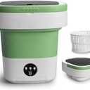 Portable Washing Machine, 15L Upgraded Mini Washer with Spin Basket Laundry Machine, 3 Cleaning Modes Suitable for Small Clothes, Foldable Design Ideal for Apartment, Home, Hotel