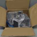 J Hooks for 3" x 3" Power Rack, Rubber Pad J-Hook for Power Cage, Bottom Reinforced Steel J Cups for Squat Rack