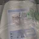 LONBET Laundry Basket with Lid, Made from Breathable Fabric | Aesthetic Clothes Hampers for Laundry with Side Handles & Sturdy Bamboo Frame (40 Gallons - Double, Beige)