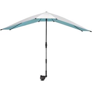G4Free Double Chair Umbrella for 2 People with Adjustable Clamp, Sun Umbrella for Beach Chair, Reclining Lounge