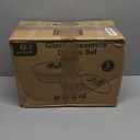 M MCIRCO 4-Piece Glass Casserole Baking Dish, Set of 2 Casseroles With Glass Lids, 1.9 Qt and 3 Qt