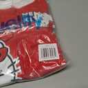 Hello Kitty Sanrio Girls Fleece Zip Up Hoodie with Ears for Big Kids (Red)