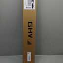 GHV Zebra Blinds for Windows Corded, Gray, 30 in(W) x 64 in(H)