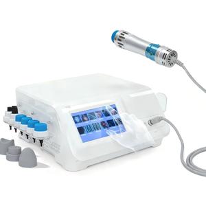 Shockwave Therapy Machine for Muscle Relief  Non-Invasive Massager for Back, Waist, Legs & Joint Discomfort  Deep Tissue Relaxation with 7 Heads & Smart Touchscreen
