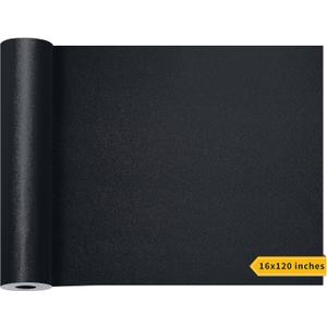 Leather Repair Patch Tape Kit, Self Adhesive Leather Repair for Furniture, Couch, Sofa, Car Seats, Office Chair, Vinyl Repair Kit.120inx16in (Black)