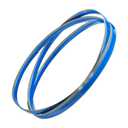 FOXBC 44-7/8 inch Bandsaw Blades 8/10 TPI, 44-7/8" x 1/2" x .020" Replacement for DeWalt, Milwaukee 48-39-0601 Portable Band Saw Blades, 3-Pack, Black