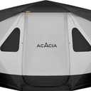 Space Acacia Lite Camping Tent | 4-5 Person Pop Up Tents for Camping | Lightweight & Durable Beach Tent | Level 7 Wind Resistance, UPF 50+ | Quick Setup for Camping & Backyard, Space Acacia Lite-Moonstone