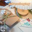 6 x Personalized Hand Embroidered Corner Bookmarks for Women-Seasons Felt Triangle Page Stitched Leather Bookmark,Unique Cute Flower Embroidery Book Marker Clip for Book Lovers' Gifts (Autumn)
