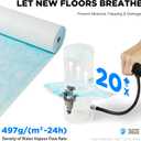 Mayershield Pro Breathable Self-Adhesive Temporary Floor Protection, 39" x 100'