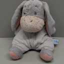 GUND Disney Official Eeyore Oh So Snuggly Plush, Winnie The Pooh, Eeyore Donkey Stuffed Animal for Ages 1 and Up, Grey, 12.5