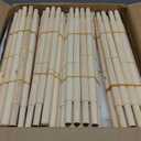 Windyun 6 Sets Kids Air Mattress Bulk with Fitted Sheet,Toddler Inflatable Bed 63 x 27 x 8 Inches Blow up Airbed Camping Sleeping Pad for Aged 3-10 Years Old Birthdays Slumber Sleepover Party (White)