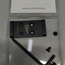 DPP Titanium Adapter Plate Compatible with Glock Gen 3 to Gen 5 17 19 MOS Holosun 407K/507K/EPS Carry/EPS/Romeo Zero