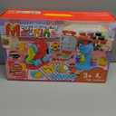 3 in 1 Color Dough Kitchen Creations Set, Ice Cream Spaghetti Burger Maker Machine, Art Crafts Food Modeling Toys, Accessories Tools Kit for Boys Girls Kids Toddlers Ages 3+ (12 Colors Dough)