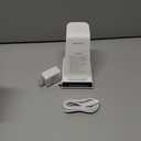 Wireless Charger for Samsung Charging Station, 3 in 1 Android Phone Charger for Samsung Galaxy S25 Ultra/S24 Ultra/S23/Flip7, Galaxy Watch 8/8 Classic/Ultra/7/6/5, Galaxy Buds 3 Pro/3 (White)