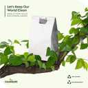 CulinWare Paper Lunch Bags, Paper Grocery Bags, Durable Kraft Paper Bags, 4 Lb Capacity, White, Pack Of 500 Bags