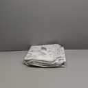 Chanasya Premium Layered Leaf Duvet Cover Set - Duvet Cover (68 x 90) & 1 Pillow Sham (20 x 26) - 2-Piece Set, Twin Size, Gray Creme