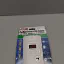Kidde Carbon Monoxide Detector, Plug In Wall with 9-Volt Battery Backup, Digital LED Display