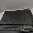 Cargo Mat with Backrest Protection for 2026 KIA Sportage（fit for Fuel&Hybrid）,TPE All Weather Protection Cargo Liner with Velcro Rear Seats Backrest car Accessories-Black
